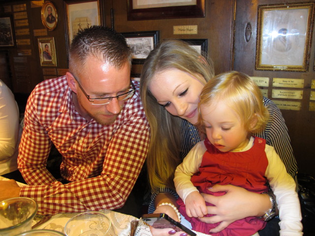 Mario, Katharina und Katrin im Marchfelderhof