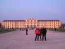 Ich, Andrea und Stefan im Schlosspark