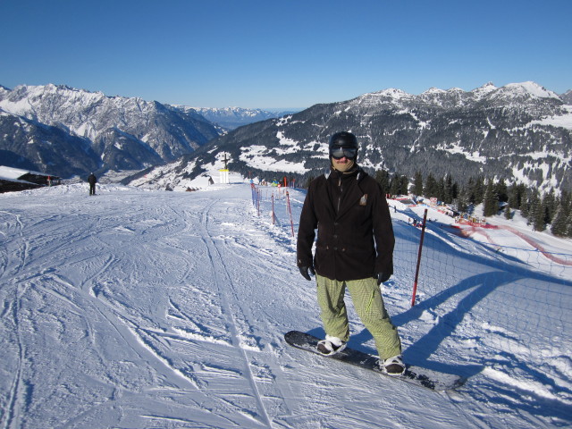 Markus auf der Piste 1a