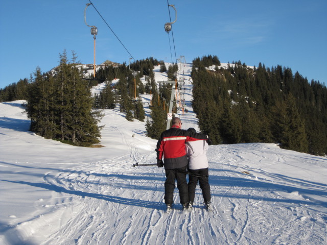 Stefan und Pauline im Gauxjochlift