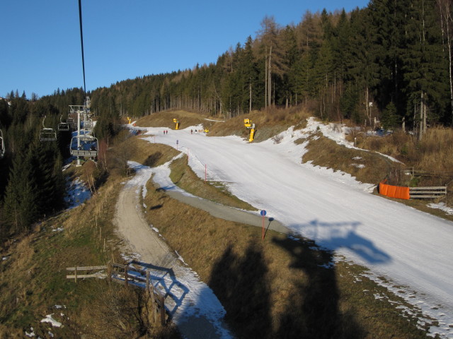 Talfahrt Mönichkirchen von der Sonnenbahn aus