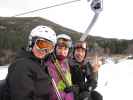 Michaela, Rita und Dieter in der Panoramabahn