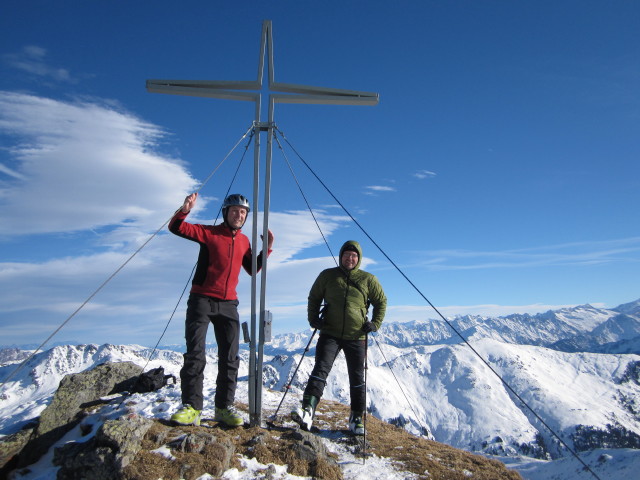 Ich und Axel am &Ouml;stlichen Salzachgeier, 2.466 m