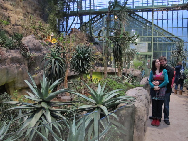 Ayesha und Markus im W&uuml;stenhaus