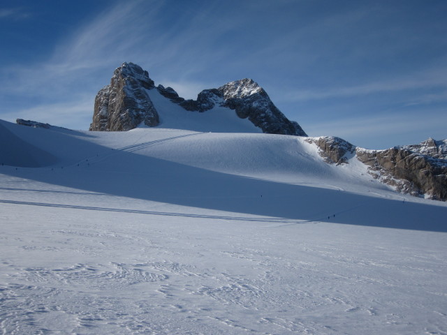 Hoher Dachstein vom Hallstätter Gletscher aus (31. Dez.)