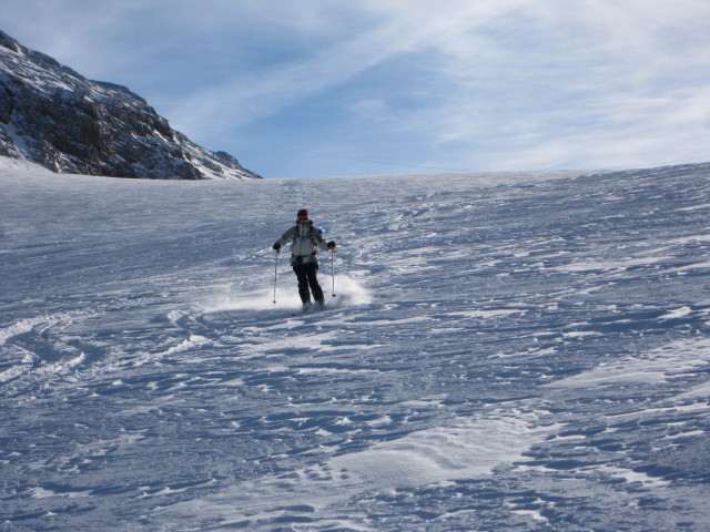 Irene am Hallst&auml;tter Gletscher (31. Dez.)