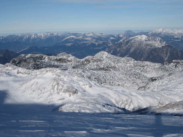 vom Hallst&auml;tter Gletscher Richtung Nordosten (31. Dez.)