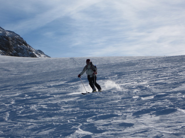Irene am Hallst&auml;tter Gletscher (31. Dez.)