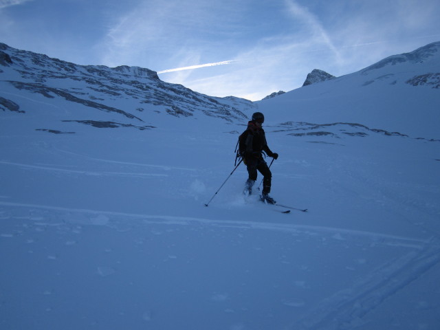 Dieter zwischen Hallst&auml;tter Gletscher und Oberem Eissee (31. Dez.)