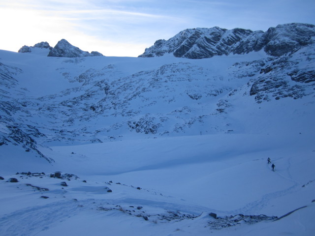 Irene und Christiane beim Oberen Eissee (31. Dez.)