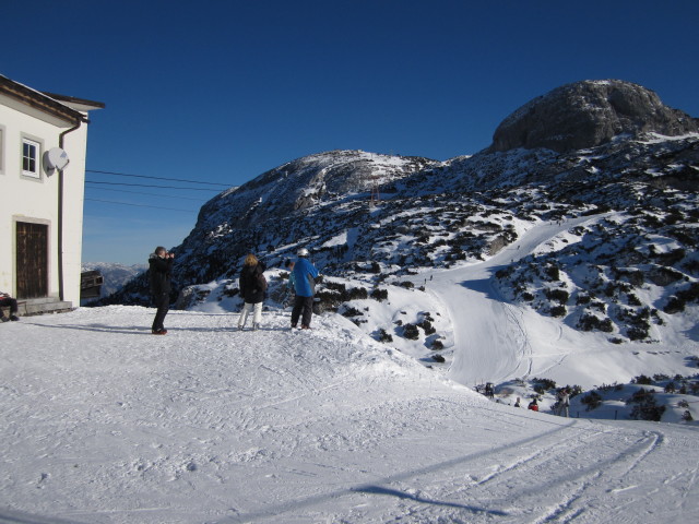 von der Gjaidstation der Dachsteinbahn Richtung Nordosten (1. J&auml;n.)