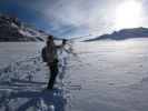 Irene am Hallstätter Gletscher (31. Dez.)