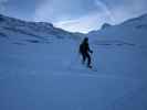 Dieter zwischen Hallstätter Gletscher und Oberem Eissee (31. Dez.)