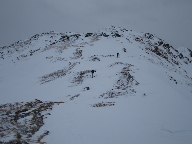 Erhard und Axel zwischen Rastkogelh&uuml;tte und Kraxentrager