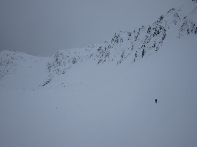 Axel zwischen Gipfel und Kreuzjoch