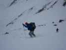 Erhard und Axel zwischen Kreuzjoch und Rastkogelhütte