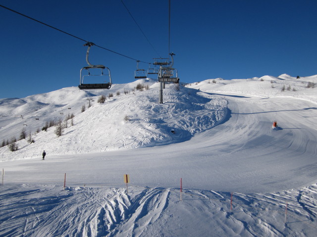 Gipfelabfahrt von der Außervillgraten-Bahn aus