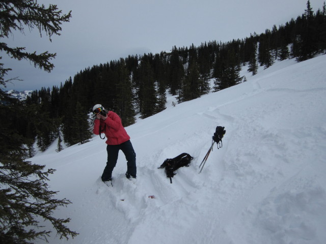 Elisabeth zwischen Trattenbachabfahrt und Aubach (17. J&auml;n.)