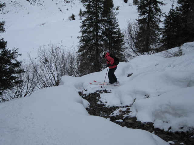 Elisabeth zwischen Trattenbachabfahrt und Aubach (17. J&auml;n.)