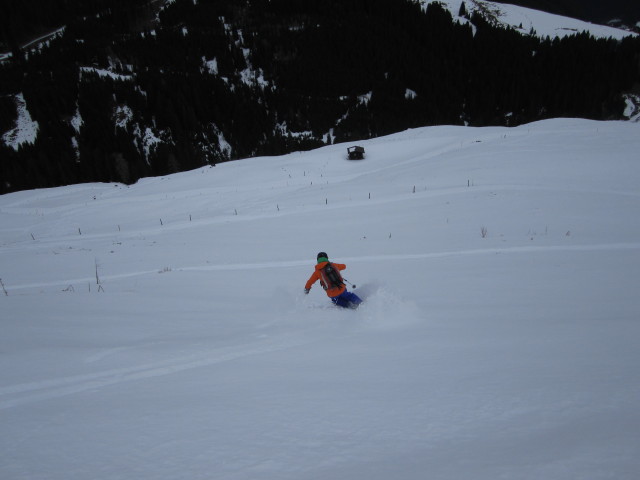 zwischen Talstation der Hartkaserbahn und Trattenbach (17. J&auml;n.)