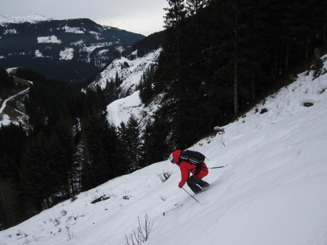 zwischen Talstation der Hartkaserbahn und Trattenbach (17. J&auml;n.)