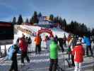 bei der Bergstation der Hahnenkammbahn, 1.662 m (17. Jän.)