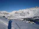 Zeinisjoch vom Skiweg Ballunspitze aus