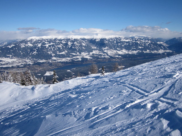 Millst&auml;tter See von der Skiroute K&auml;lberriegel aus