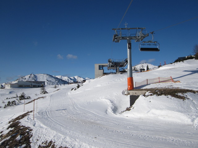 Bergstation der 6er Sesselbahn Grubersunk, 1.592 m