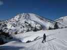 Hannelore auf der Piste 'Gsoll Panorama'