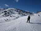 Hannelore auf der Piste 'Steinkogel hinten'