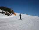 Hannelore auf der Piste 'Gsoll Panorama'