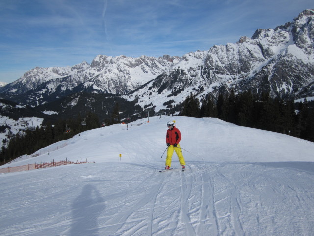 Christoph auf der Familienabfahrt Zachhofalm