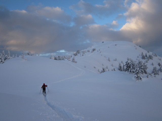 Axel zwischen Padauner Mähder und Padauner Kogel