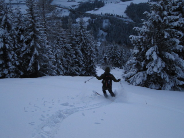 Axel zwischen Padauner Kogel und Steinhof