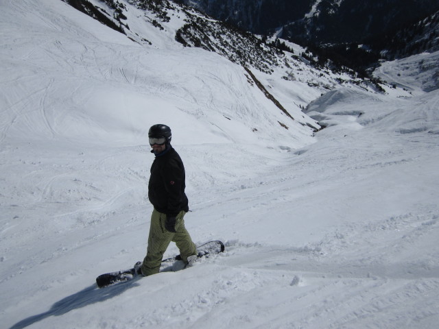 Markus neben dem Gföllbach (8. März)