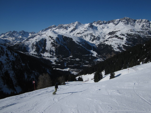 Markus auf der Rendl-Talabfahrt (8. März)