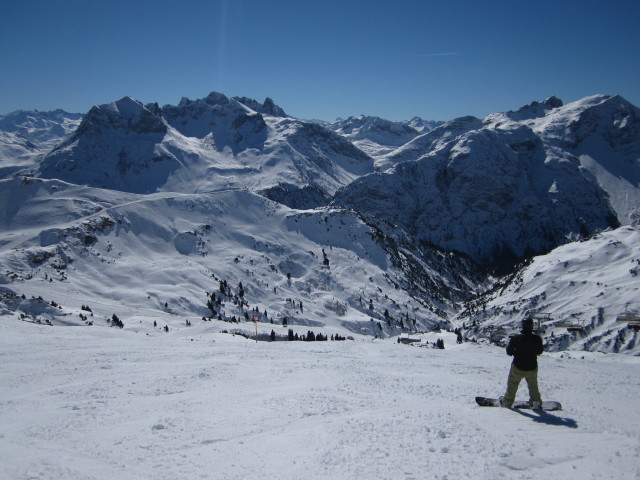 Markus auf der Steinmähderabfahrt (9. März)