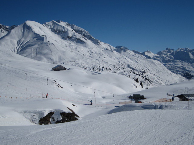 Talstation des Schüttbodenlifts, 1.971 m (9. März)