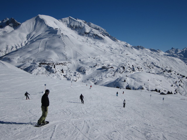 Markus auf der Abfahrt 'Schüttboden - Zürs' (9. März)