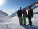 Markus, Ayesha und ich bei der Ulmer Hütte, 2.279 m (8. März)