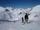 Markus auf der Skiroute 'Madloch - Zug' (9. März)