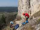 Pittentaler Klettersteig: Diana und Carmen beim Einstieg