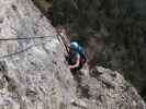 Pittentaler Klettersteig: Diana in der zweiten Querung