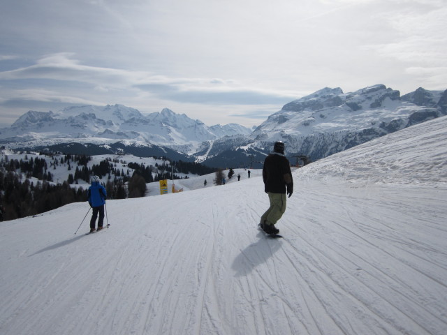 Markus auf der Piste 'Pre Dai Corf' (15. März)