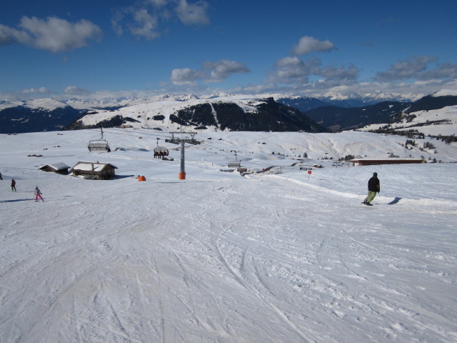 Markus auf der Piste 'Paradiso' (16. März)