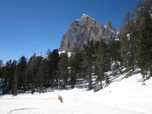 Markus auf der Piste 'Tofanina 1' (17. März)