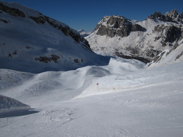 Skiweg Croda Negra (17. März)