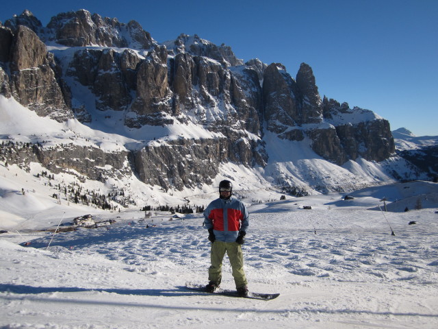 Markus auf der Piste 'Cir - Val Setus' (17. März)