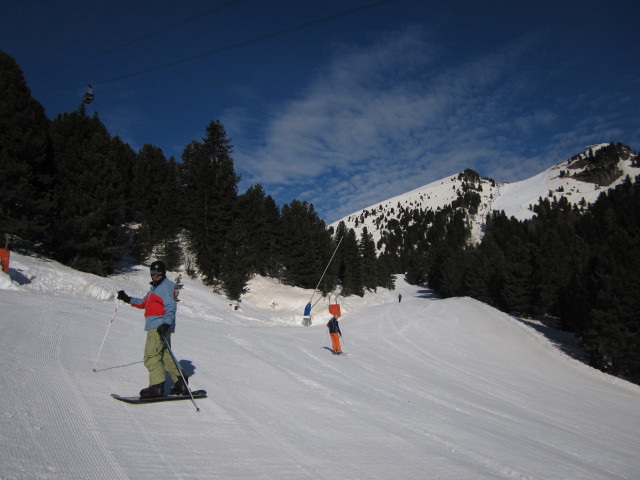 Markus auf der Piste 'Piz Sella' (18. März)